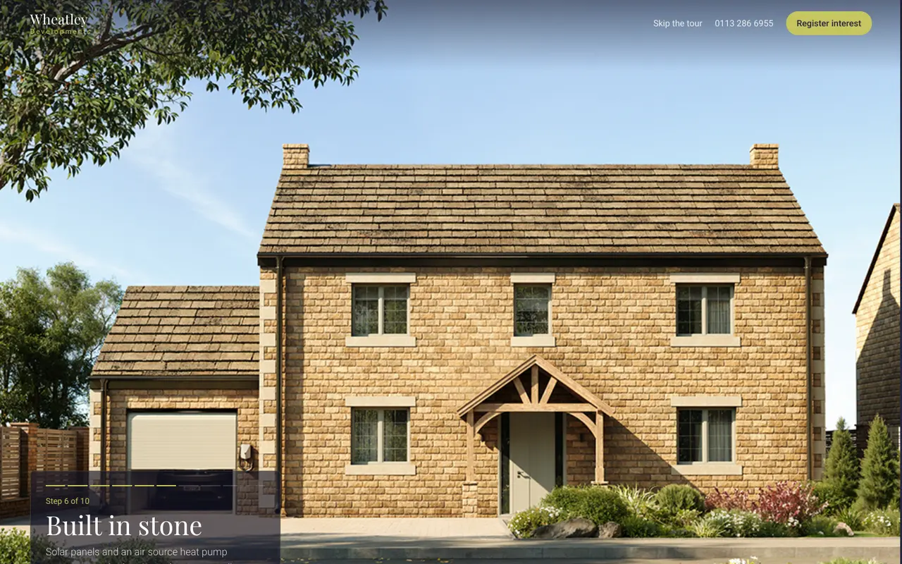 Wheatley Developments website